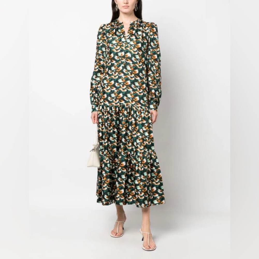 Callas Milano drop waist maxi dress